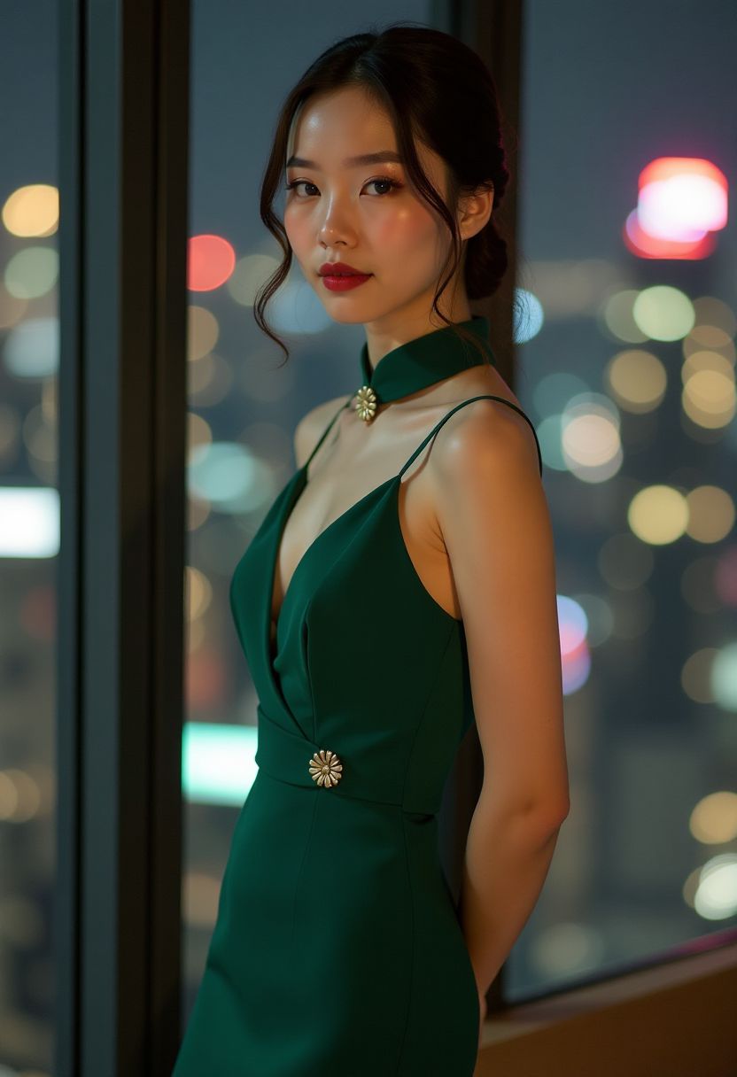 坠入春夜海报